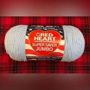 RED HEART SUPER SAVER LIGHT BLUE YARN